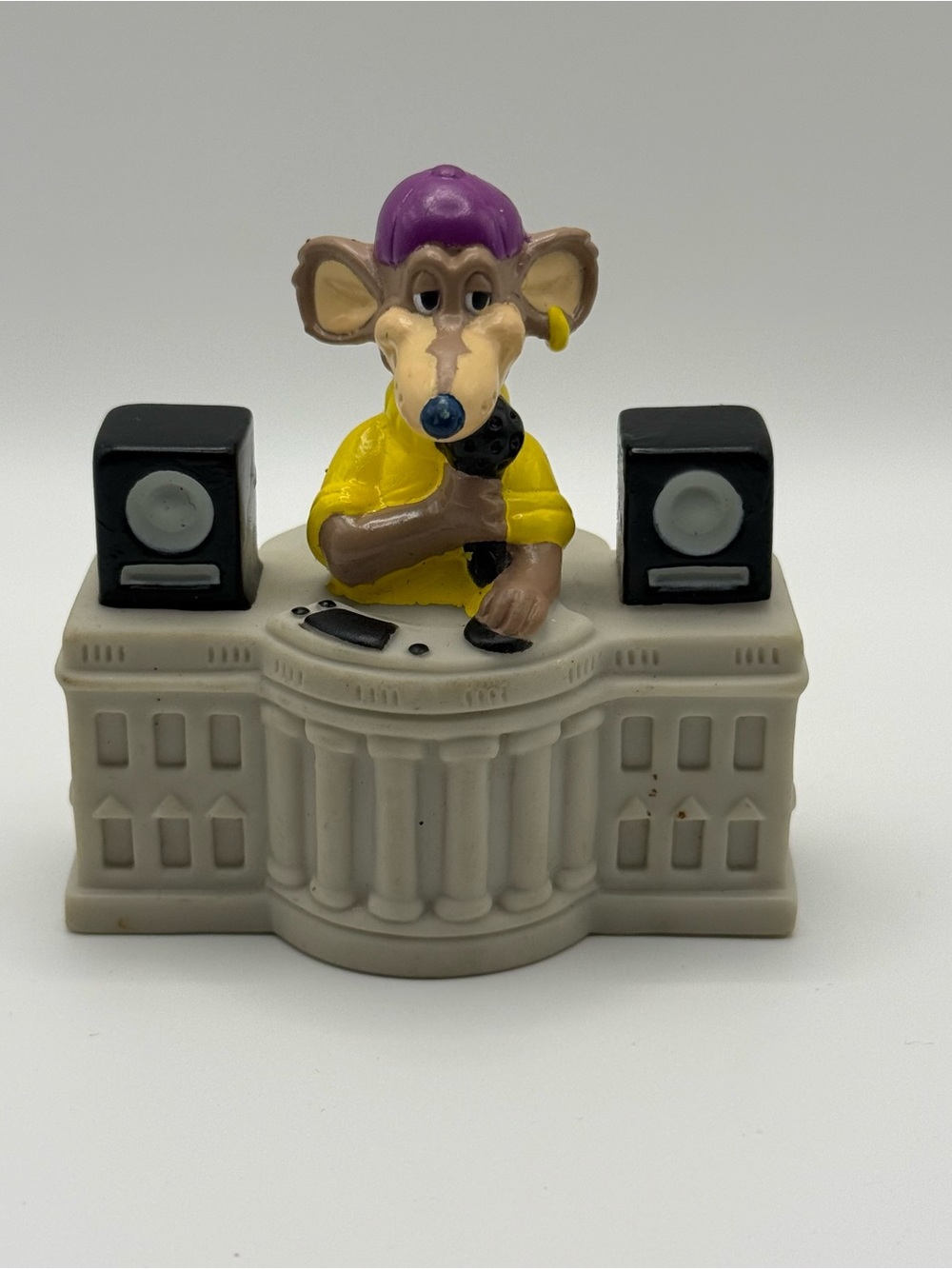 Vintage Burger King Kids Club 1992 DJ Mouse Capital Critters Collection (TOY-04)